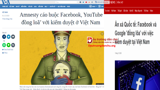 Sao chỉ biết vô lối kêu gào facebook, youtube 'đồng lõa' với 'kiểm duyệt ở Việt Nam'