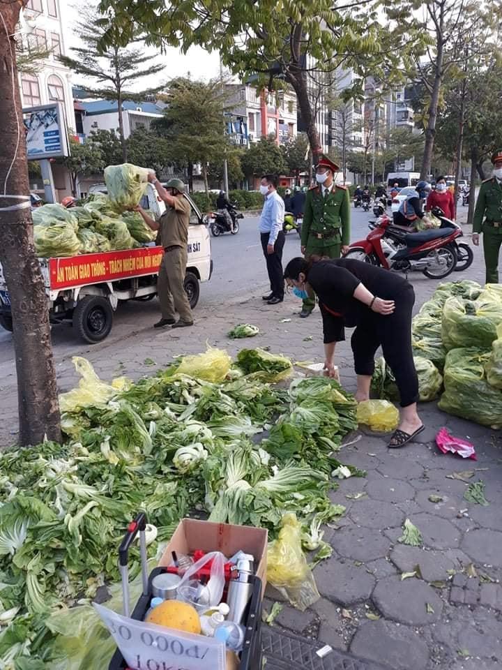 Chính quyền phường Mai Dịch đã làm gì số nông sản giải cứu?