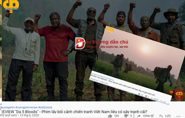 Bộ phim 'Da 5 Bloods' thiếu chân thực, xuyên tạc lịch sử Việt Nam Bộ phim 'Da 5 Bloods' thiếu chân thực, xuyên tạc lịch sử Việt Nam