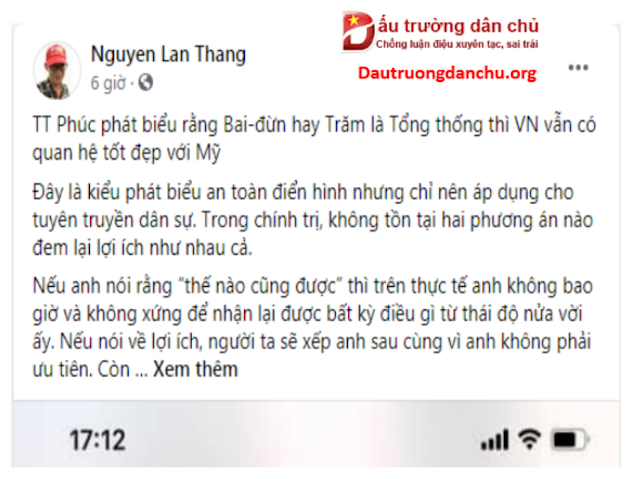 Khôi hài cho ‘mớ lý luận’ của anh kỹ sư dòng họ Nguyễn Lân