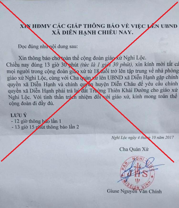 LM Nguyễn Văn Chính: Kẻ mang tư tưởng lệch lạc đi ngược lại những giáo luật công giáo