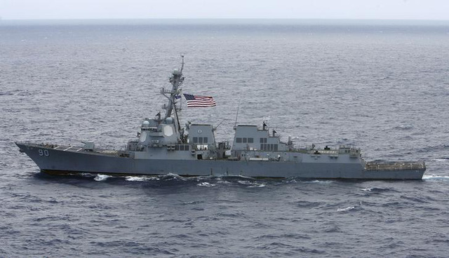 Tàu chiến Mỹ vào gần quần đảo Hoàng Sa