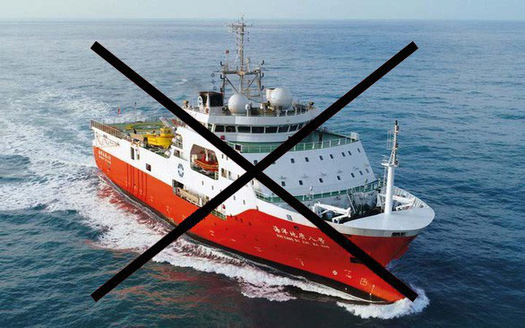 Bộ Ngoại giao xác nhận tàu Hải Dương 8 rút khỏi vùng biển Việt Nam