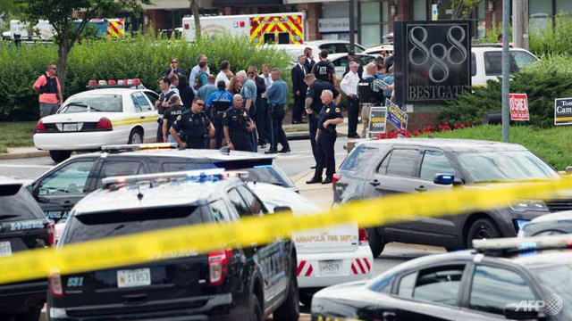 Nổ súng vào văn phòng báo chí Mỹ, 5 người thiệt mạng