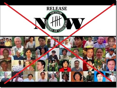 “Chiến dịch kêu gọi chính phủ Việt Nam phải ngay lập tức và vô điều kiện trả tự do 166 tù nhân lương tâm Việt Nam” của các thế lực thù địch
