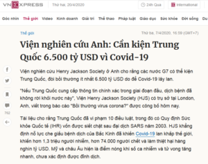 Website từng tung tin “tăng giá điện trong dịch COVID-19” tiếp tục phát tán tin giả