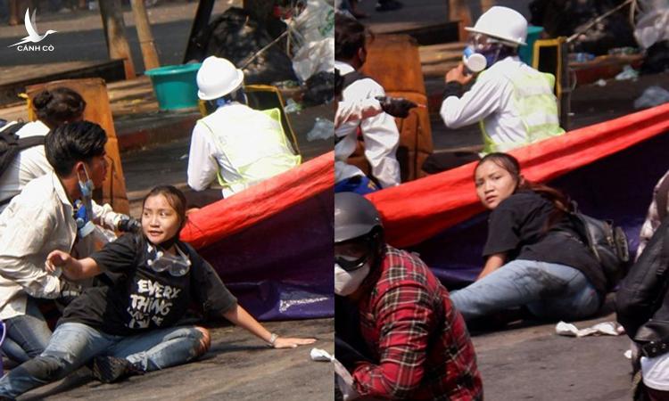 Phút cuối của cô gái bị bắn chết trong biểu tình Myanmar