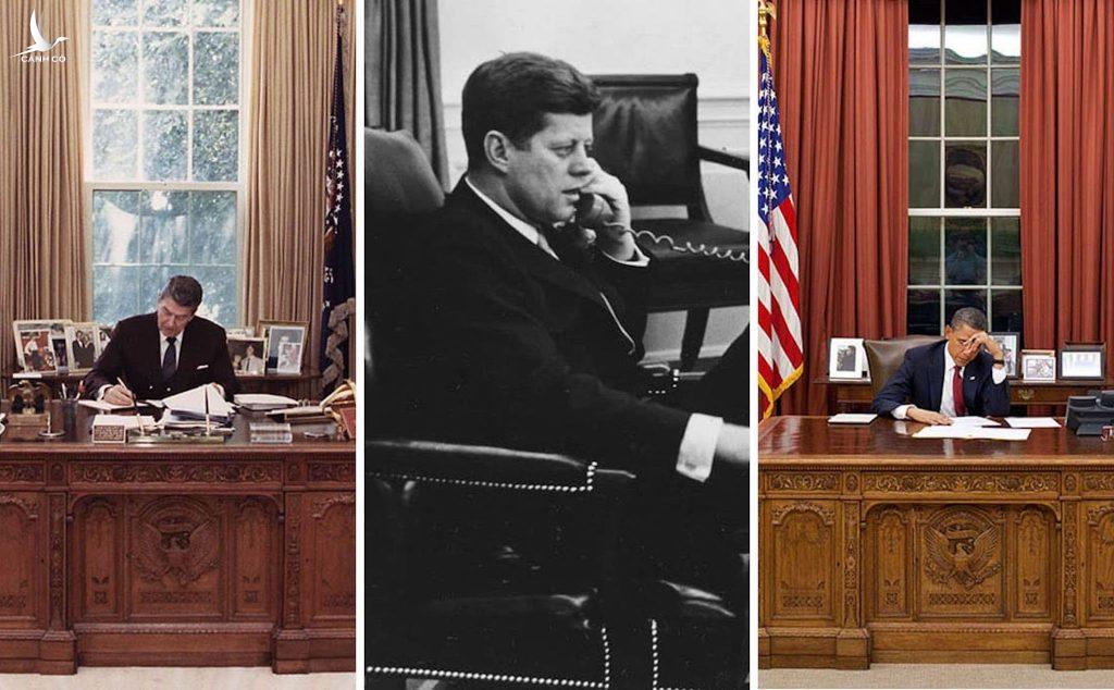 Chiếc bàn làm việc của các đời Tổng thống Mỹ có gì đặc biệt