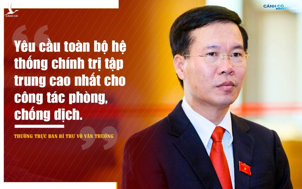 Thường trực Ban Bí thư: yêu cầu toàn bộ hệ thống chính trị tập trung cao nhất cho công tác phòng, chống dịch Thường trực Ban Bí thư: yêu cầu toàn bộ hệ thống chính trị tập trung cao nhất cho công tác phòng, chống dịch