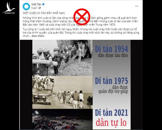 Trò so sánh kệch cỡm xúc phạm người dân Quảng Ngãi của Việt Tân