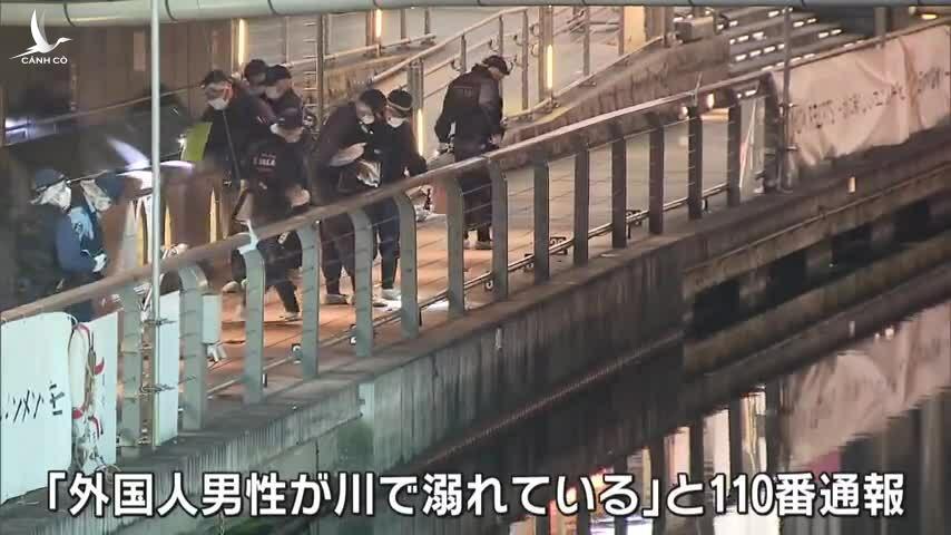 Cảnh sát Nhật Bản thông tin nóng về nam thanh niên người Việt bị đạp xuống sông