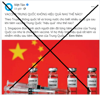 Xung quanh câu chuyện về Vaccine có nguồn gốc từ Trung Quốc