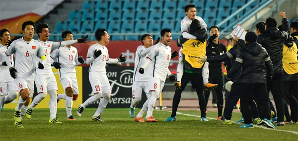 Loại U23 Qatar trên chấm phạt đền, U23 Việt Nam hiên ngang vào chung kết Loại U23 Qatar trên chấm phạt đền, U23 Việt Nam hiên ngang vào chung kết