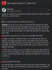 Giới dân chửi truy tìm nghi can trong vụ Hồ Duy Hải và cái kết