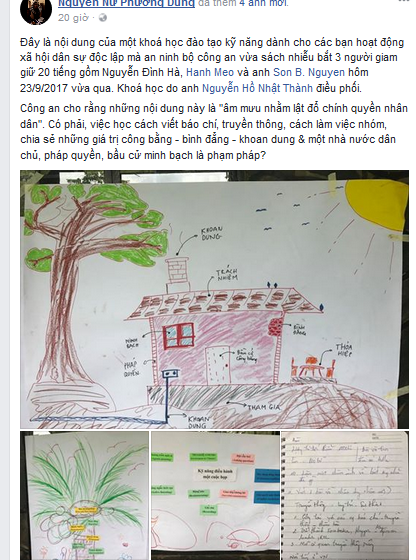 Nội dung khóa huấn luyện “Hạt giống đổi thay” là ôn hòa, lành mạnh?