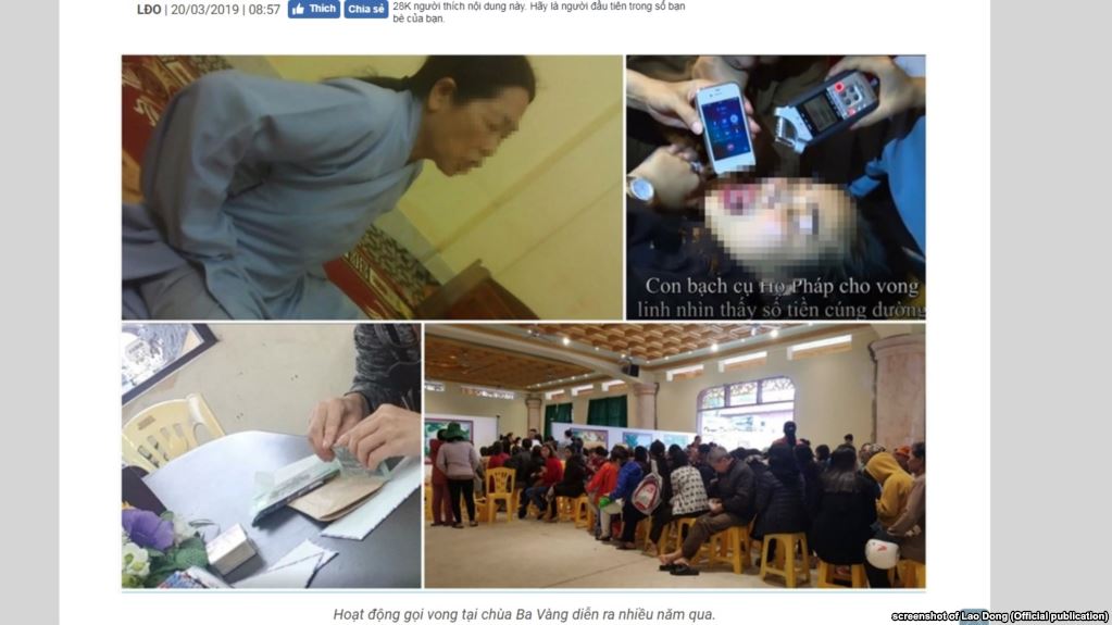 Cẩn thận những âm mưu phá hoại lợi dụng câu chuyện Chùa Ba Vàng