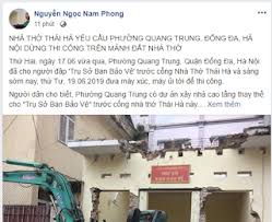 Những đòi hỏi phi lý của Nhà thờ Thái Hà