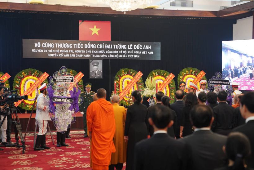 Lễ viếng nguyên Chủ tịch nước, đại tướng Lê Đức Anh Lễ viếng nguyên Chủ tịch nước, đại tướng Lê Đức Anh