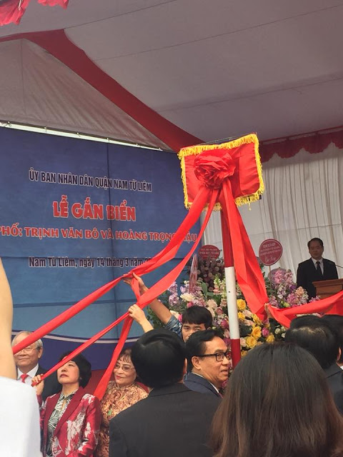 Hà Nội gắn tên đường cụ Trịnh Văn Bô