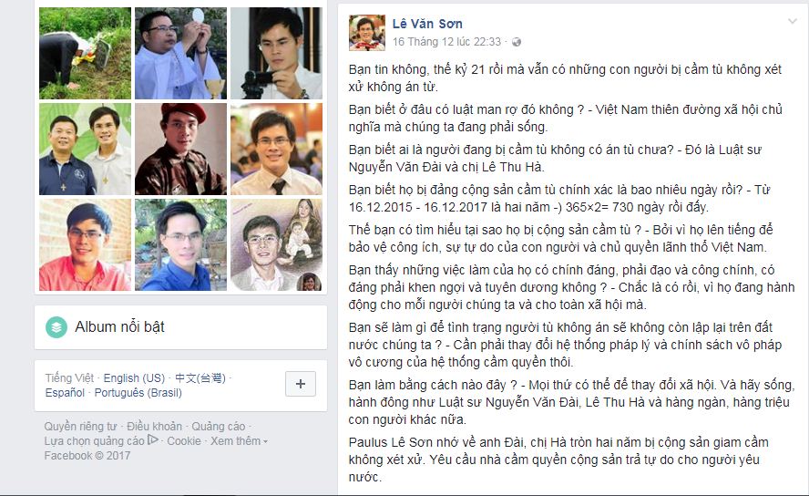 Lê Văn Sơn: Phản động gào thét cho phản động Lê Văn Sơn: Phản động gào thét cho phản động