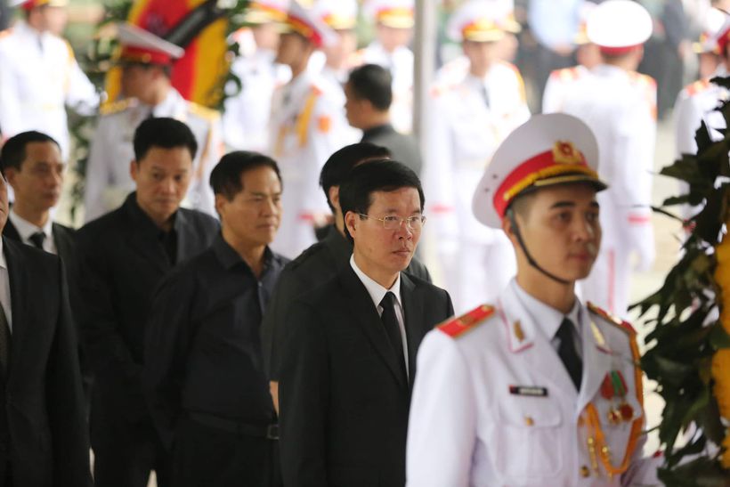 Lễ viếng nguyên Chủ tịch nước, đại tướng Lê Đức Anh Lễ viếng nguyên Chủ tịch nước, đại tướng Lê Đức Anh