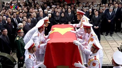 Lễ truy điệu Chủ tịch nước Trần Đại Quang