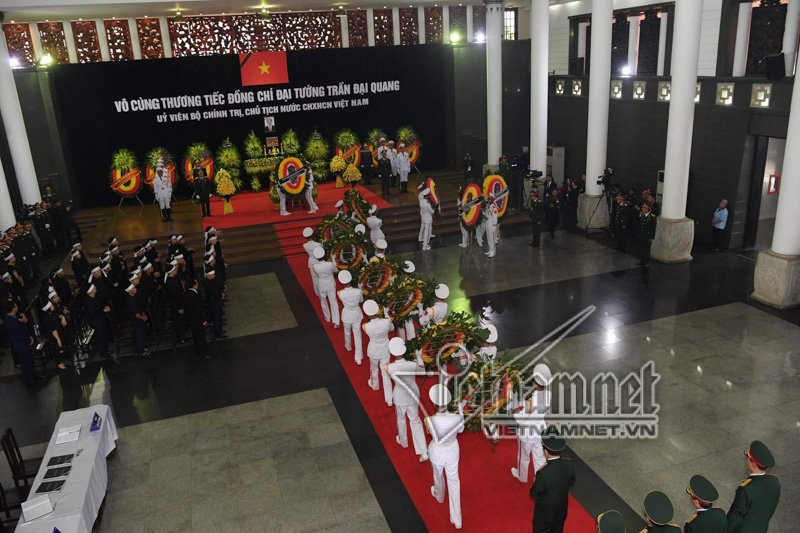 Lễ truy điệu Chủ tịch nước Trần Đại Quang