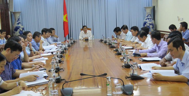 Phấn đấu hoàn thành công tác bồi thường GPMB trước ngày 30-6 Phấn đấu hoàn thành công tác bồi thường GPMB trước ngày 30-6