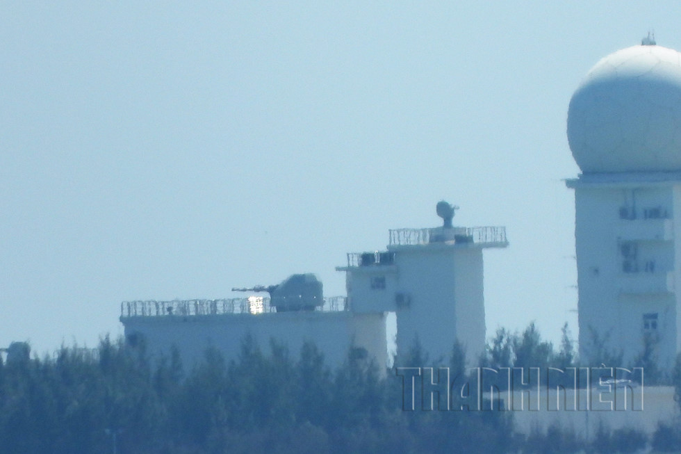 Hình ảnh mới nhất Trung Quốc xây dựng trái phép trên đá Gạc Ma