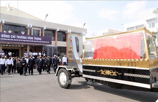 Lễ truy điệu và an táng nguyên Phó Thủ tướng Trương Vĩnh Trọng Lễ truy điệu và an táng nguyên Phó Thủ tướng Trương Vĩnh Trọng