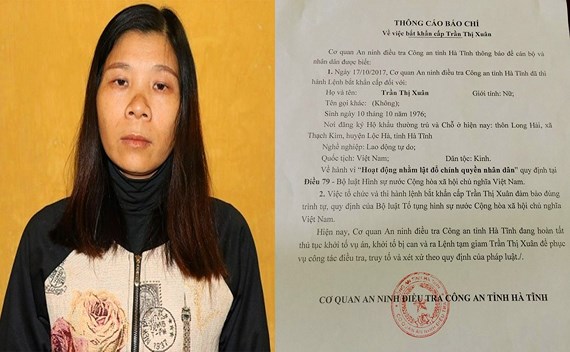 Lật tẩy bản chất phản động của tổ chức “Hội Anh em dân chủ”, kỳ cuối: Trần Thị Xuân - Không hổ danh nữ nhi Lật tẩy bản chất phản động của tổ chức “Hội Anh em dân chủ”, kỳ cuối: Trần Thị Xuân - Không hổ danh nữ nhi