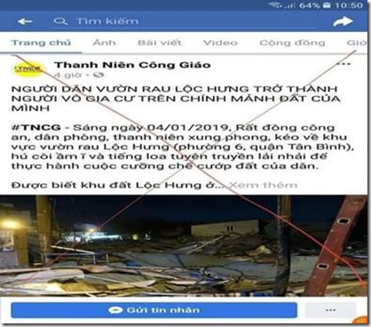 Sự thật vụ Vườn rau Lộc Hưng