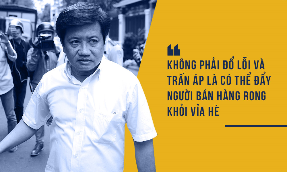 Vì sao ông Đoàn Ngọc Hải thất bại trong “cuộc chiến” dẹp vỉa hè?