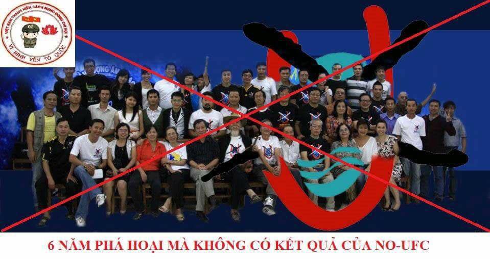 6 năm phá hoại mà không có kết quả của NO-UFC 6 năm phá hoại mà không có kết quả của NO-UFC