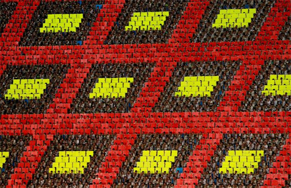 Màn đồng diễn hoành tráng nhất thế giới ở Triều Tiên