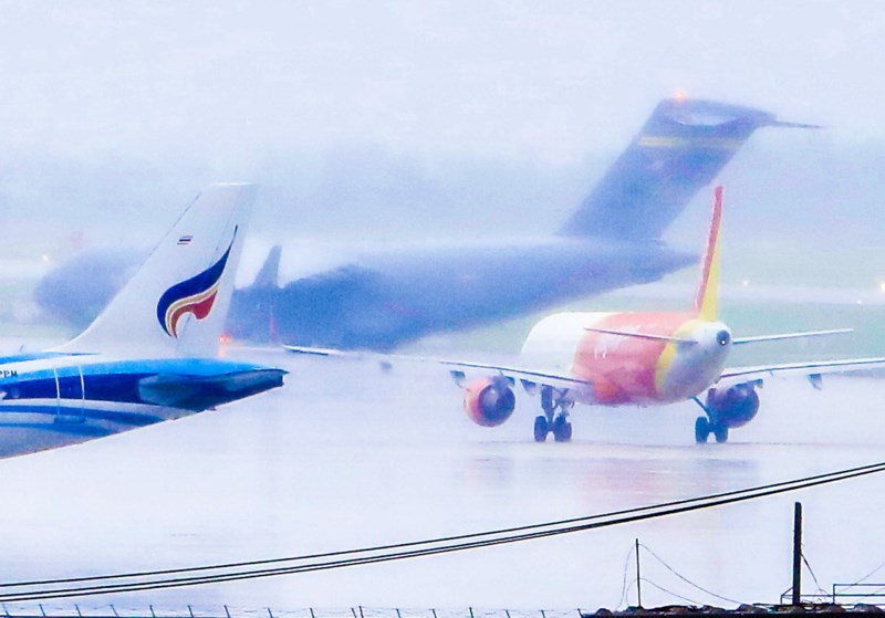 Máy bay C17 của đoàn Mỹ tới sân bay Đà Nẵng Máy bay C17 của đoàn Mỹ tới sân bay Đà Nẵng