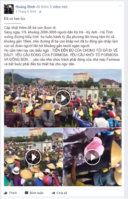 Tóm tắt hoạt động của HOÀNG ĐỨC BÌNH trước ngày xét xử