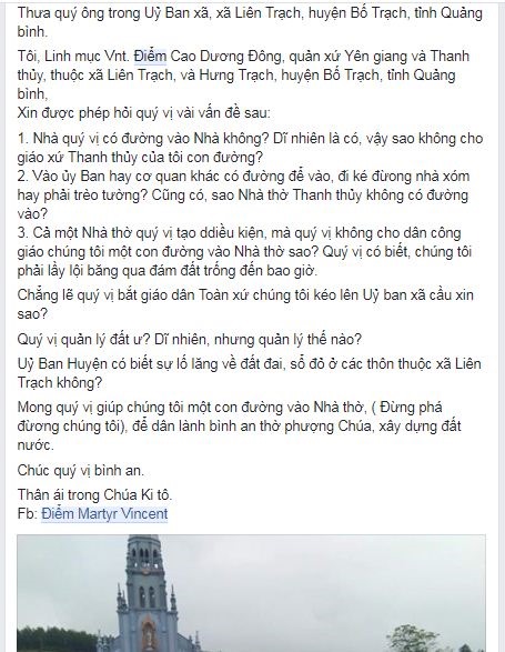 Linh mục Cao Dương Đông lại giở trò bẩn! Linh mục Cao Dương Đông lại giở trò bẩn!
