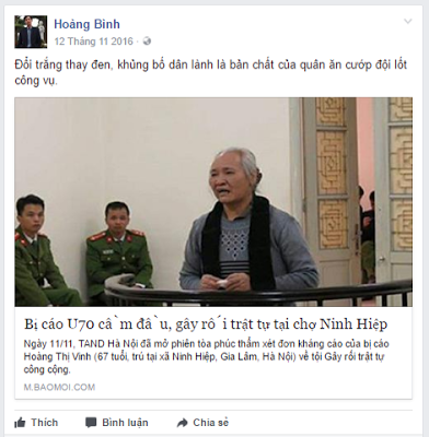 Tóm tắt hoạt động của HOÀNG ĐỨC BÌNH trước ngày xét xử