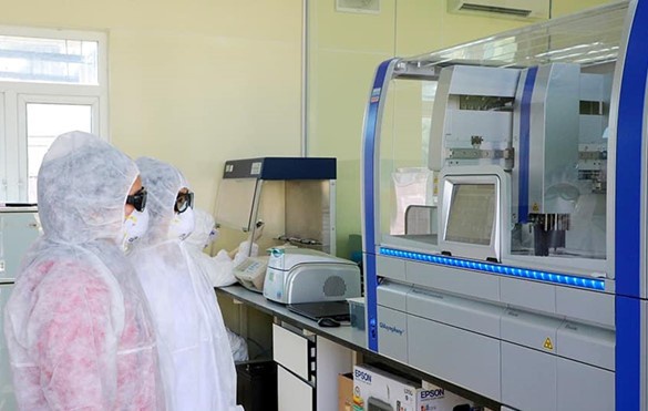 Hải Phòng vận hành máy xét nghiệm Covid-19 Hải Phòng vận hành máy xét nghiệm Covid-19