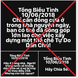 Kích động, kêu gọi biểu tình: Trò hề dựng lại Kích động, kêu gọi biểu tình: Trò hề dựng lại