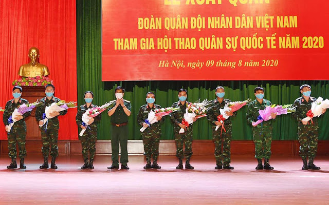 Các đội tuyển Quân đội nhân dân Việt Nam quyết tâm đạt thành tích cao tại Army Games 2020 Các đội tuyển Quân đội nhân dân Việt Nam quyết tâm đạt thành tích cao tại Army Games 2020