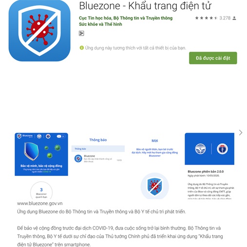 Kêu gọi người dân cài đặt Bluezone để cùng phòng, chống Covid-19 Kêu gọi người dân cài đặt Bluezone để cùng phòng, chống Covid-19