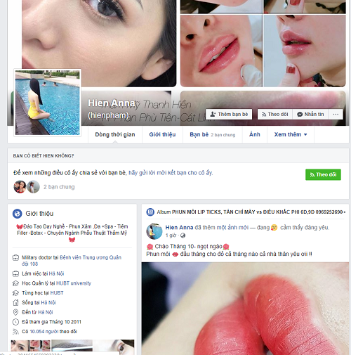 Hàng loạt Facebook mạo danh bác sĩ Bệnh viện 108 lừa đảo Hàng loạt Facebook mạo danh bác sĩ Bệnh viện 108 lừa đảo