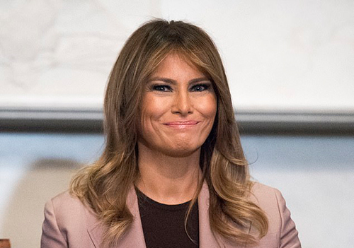 Melania lần đầu một mình đến quốc hội Mỹ Melania lần đầu một mình đến quốc hội Mỹ