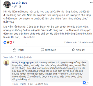 Giới chống cộng chia đôi chiến tuyến chống-bảo vệ Mẹ Nấm!