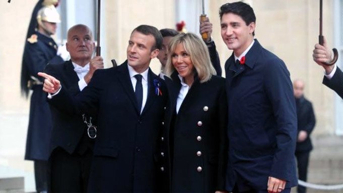 Các lãnh đạo thế giới kỷ niệm 100 năm kết thúc Thế chiến I Các lãnh đạo thế giới kỷ niệm 100 năm kết thúc Thế chiến I