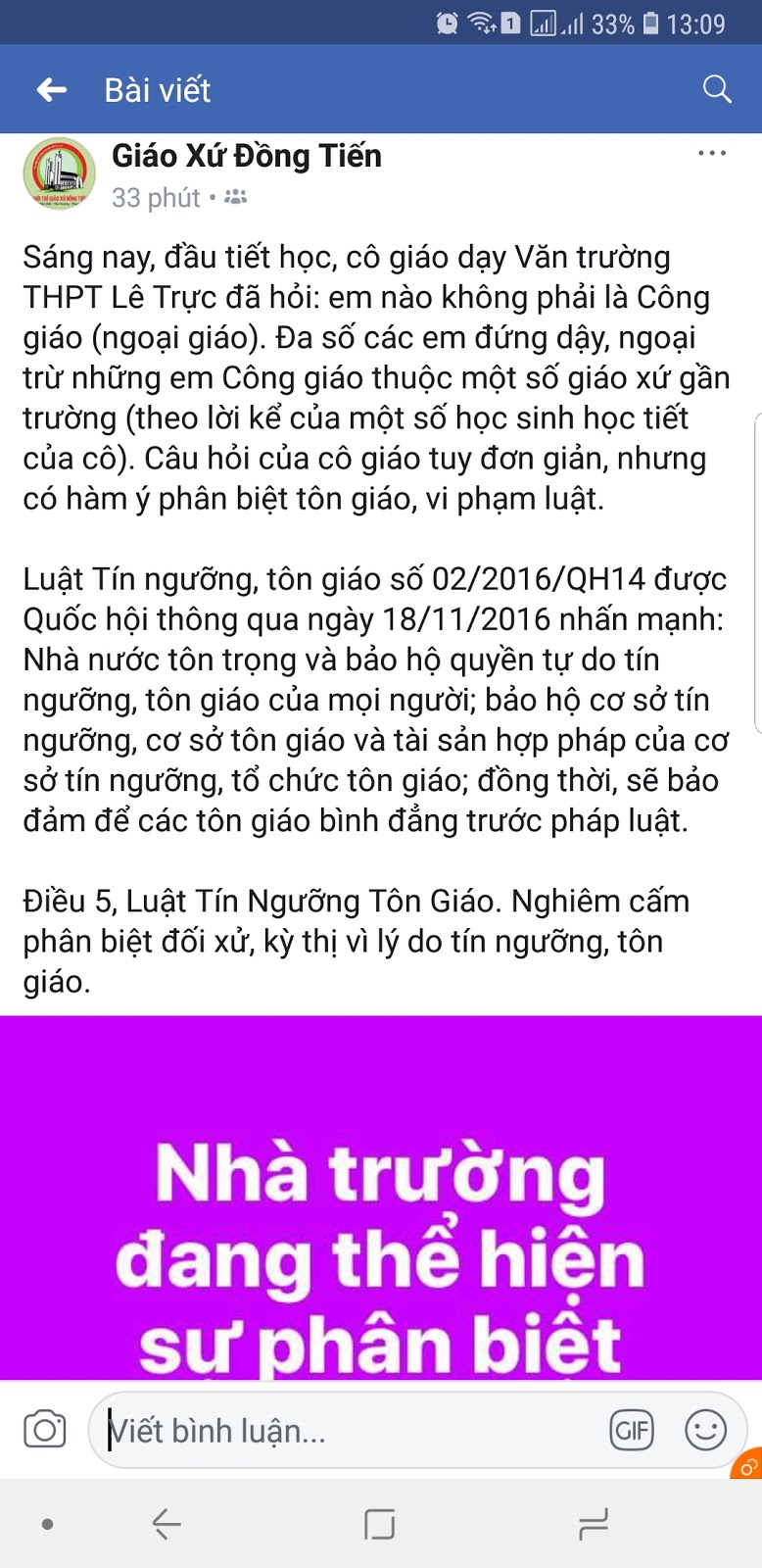 Ai đang thực sự muốn phân biệt tôn giáo? Ai đang thực sự muốn phân biệt tôn giáo?