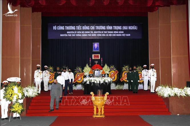 Lễ truy điệu và an táng nguyên Phó Thủ tướng Trương Vĩnh Trọng Lễ truy điệu và an táng nguyên Phó Thủ tướng Trương Vĩnh Trọng