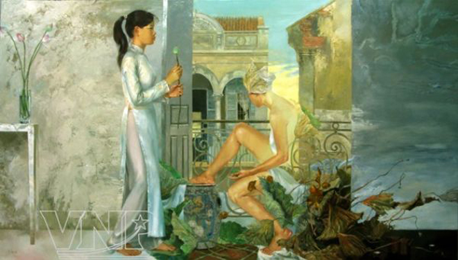 Yếu tố bản sắc trong hội họa Việt nam thời kỳ hội nhập quốc tế Yếu tố bản sắc trong hội họa Việt nam thời kỳ hội nhập quốc tế